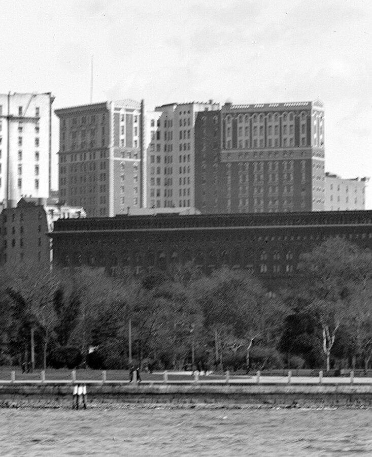 View from the southwest