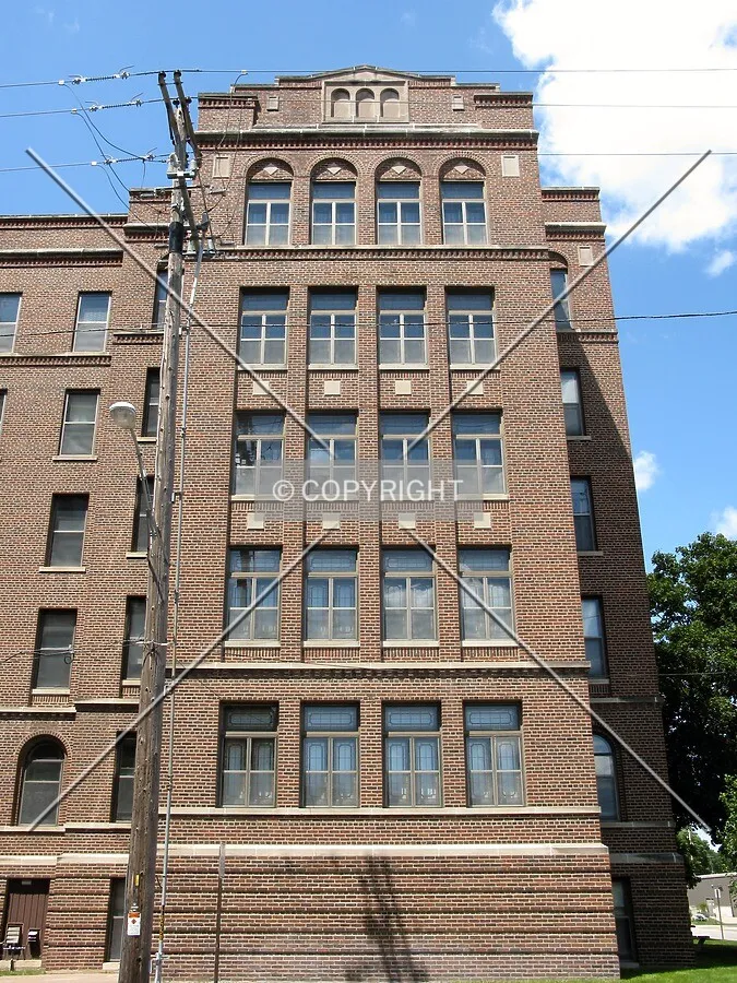 Looking up from Market Street