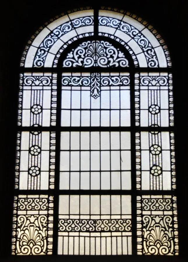 stained glass window