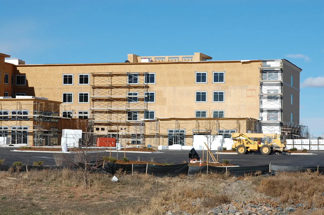 Looking northwest