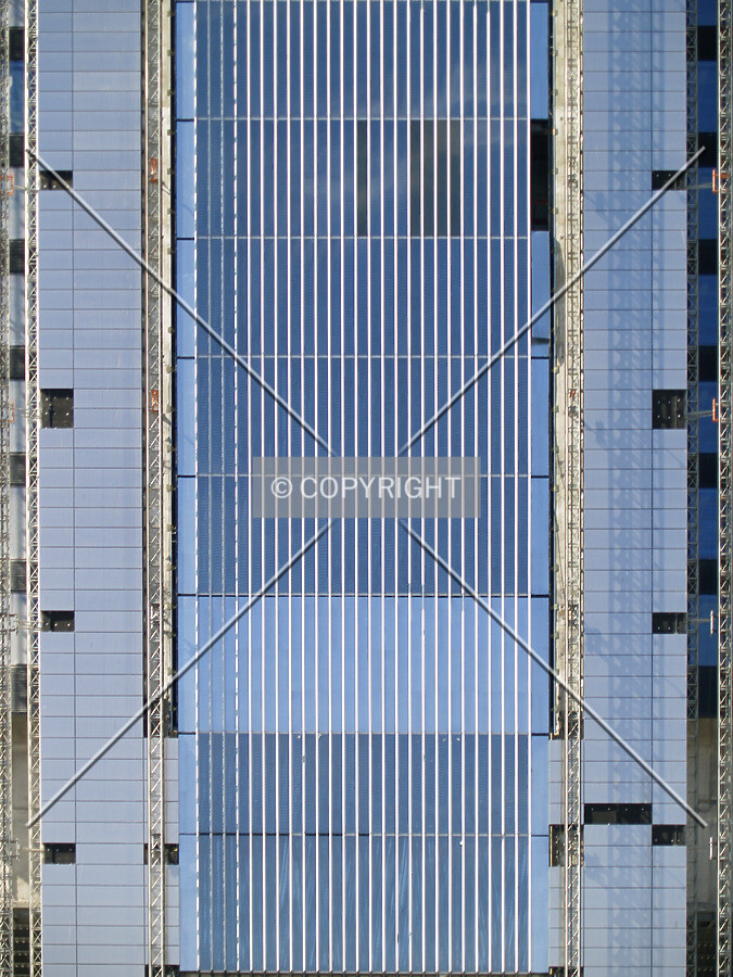 Detail of eastern façade