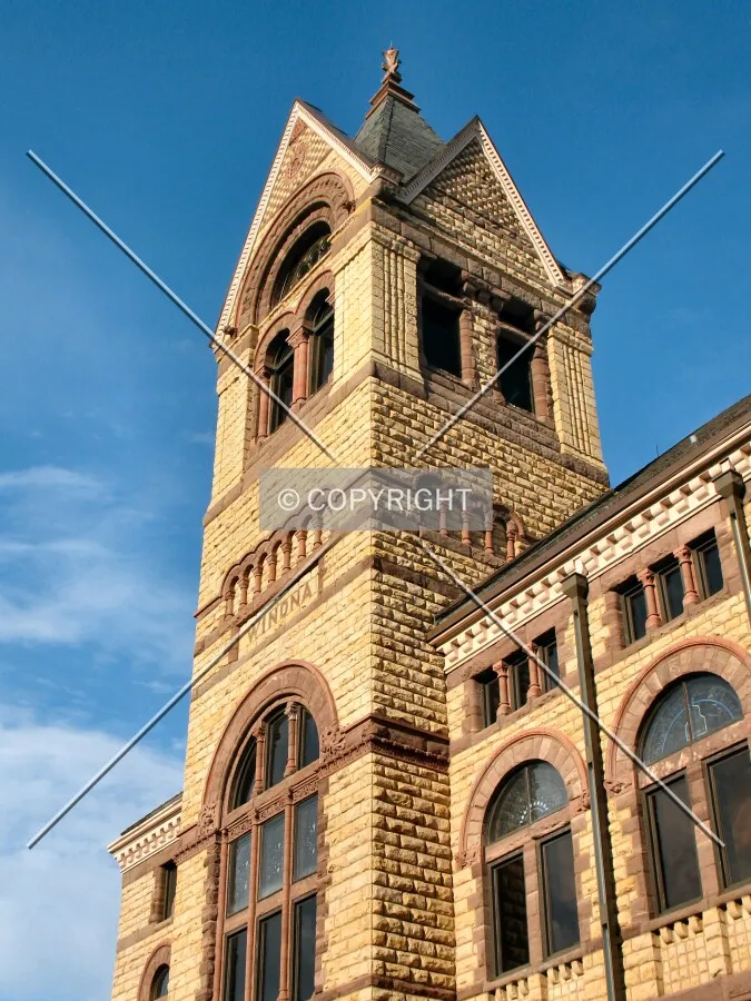 Main tower from the southwest