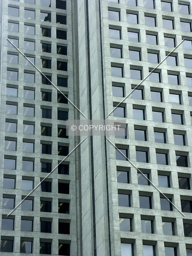 Award-winning concrete facade