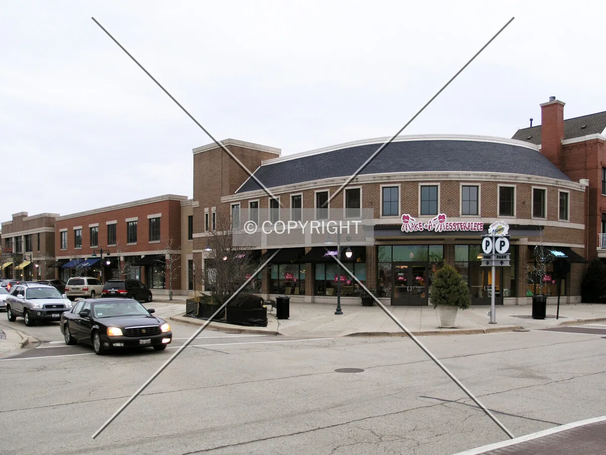 View from the northeast