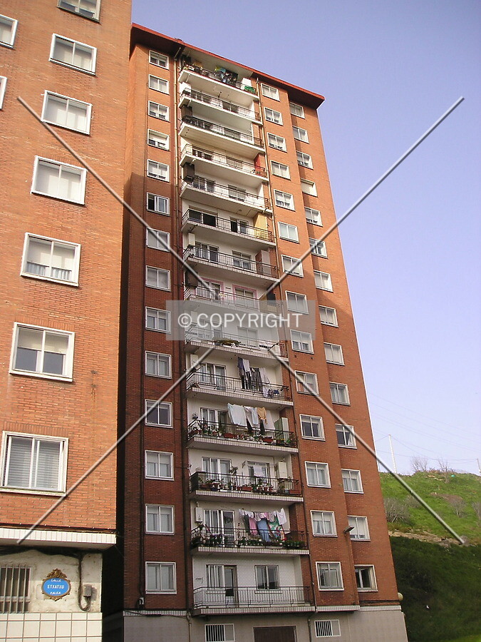 View from Etxatxu street