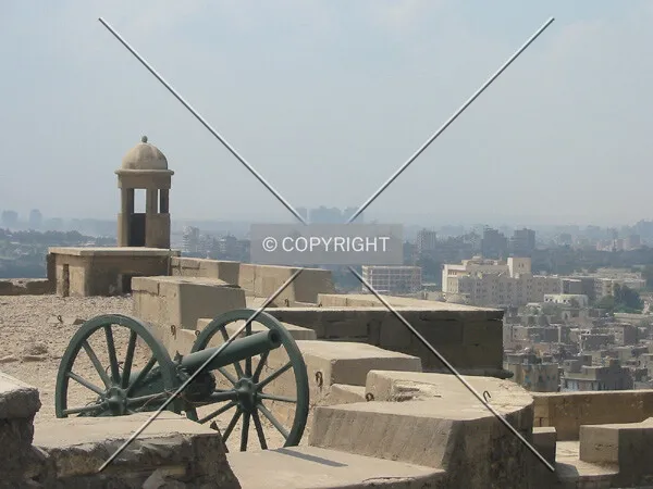 View from the Citadel towards Giza