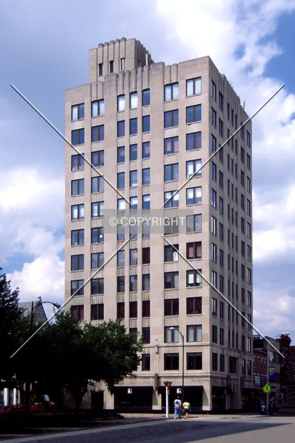 View from the southeast at State and 3rd streets