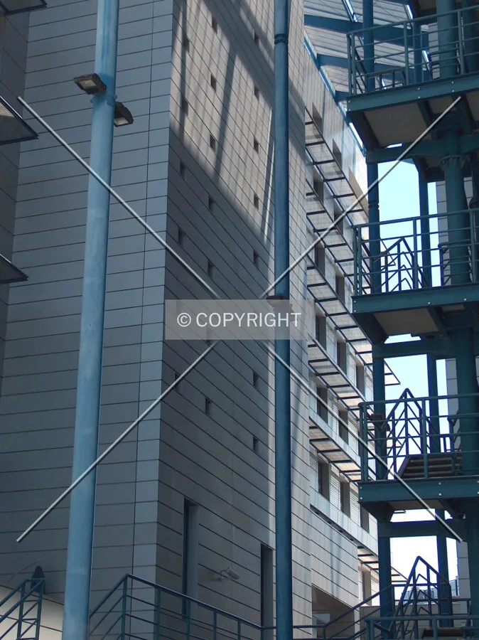 Architectural detail from across Lambros Katsonis street