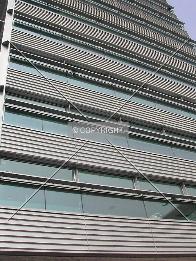 View of the building facade