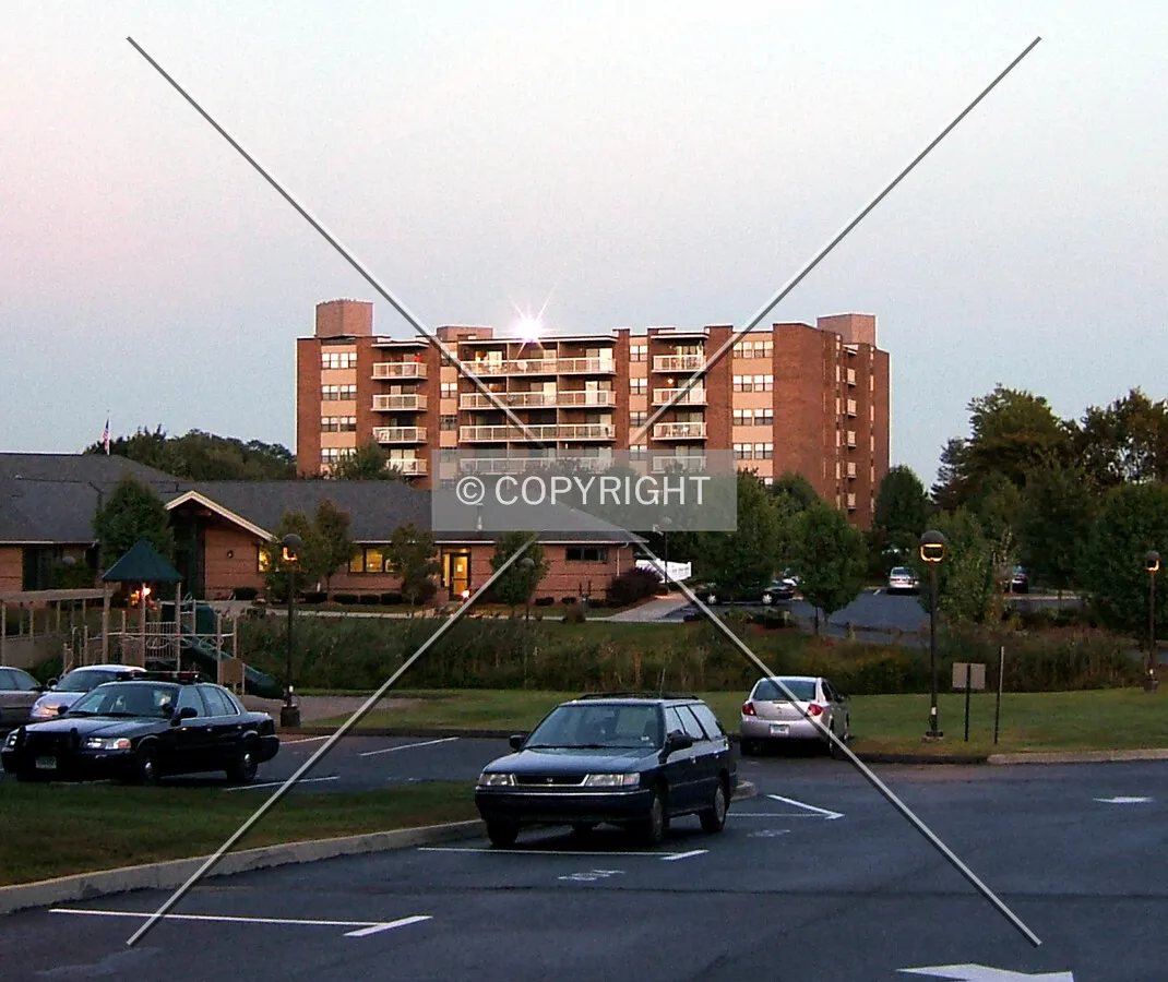 View from the west