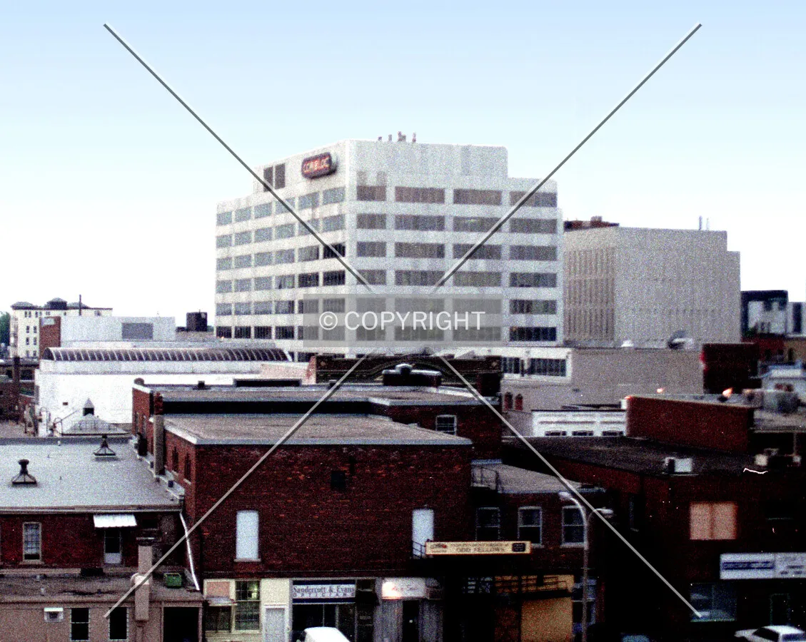 View from the northeast