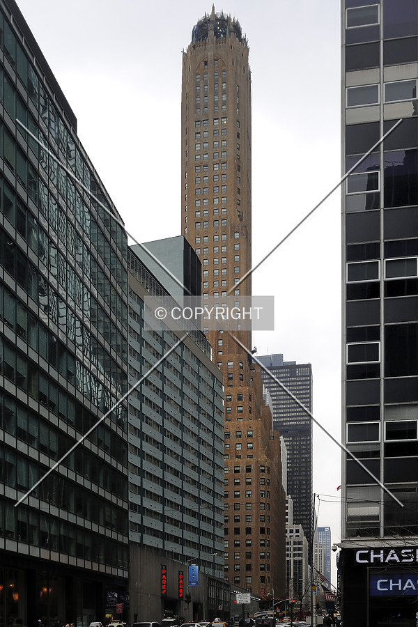 Full height view of the skyscraper
