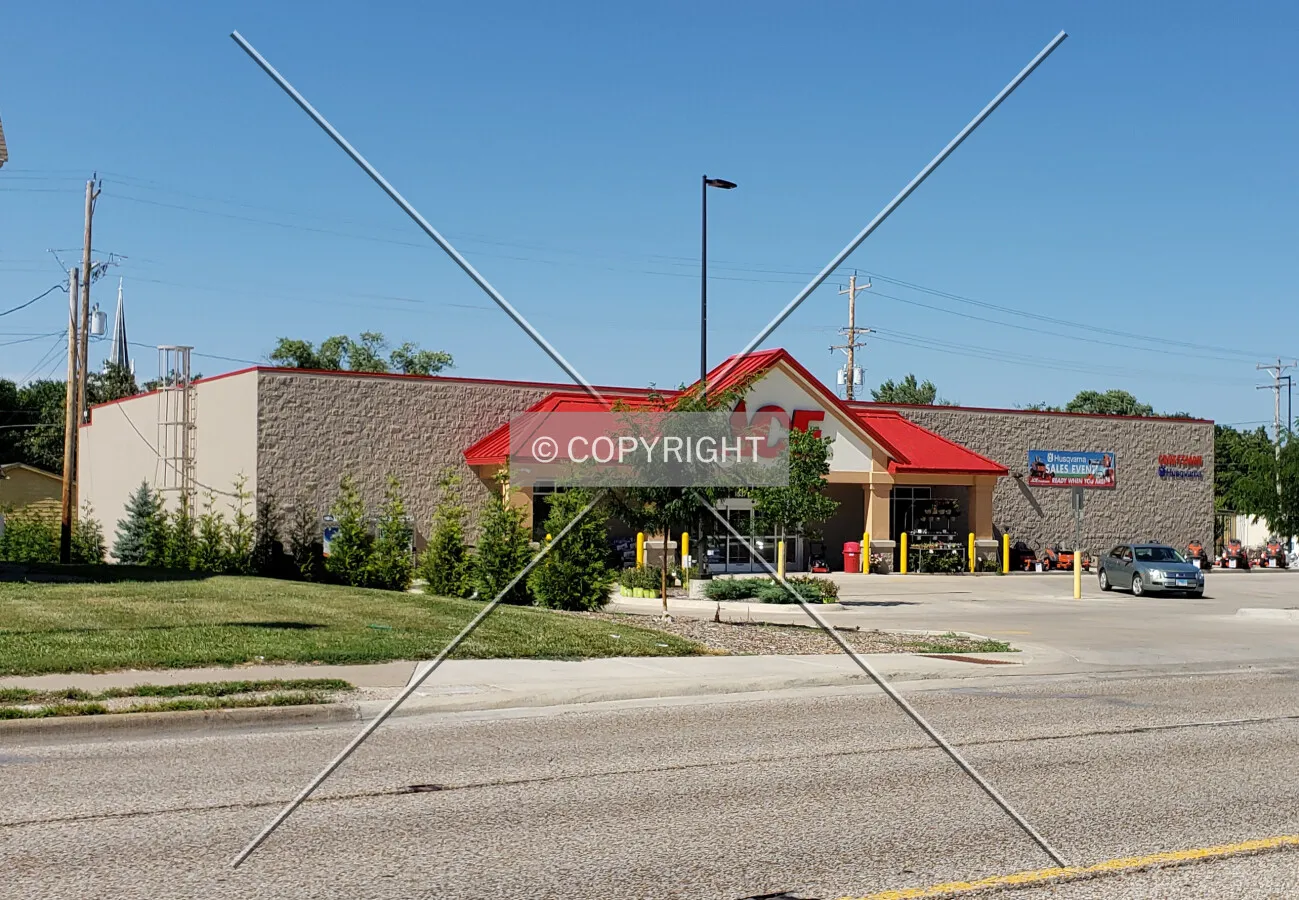 View from the southwest; July 20, 2019