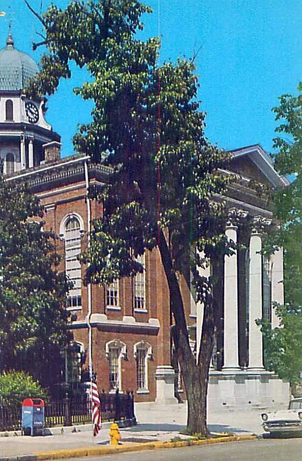 Vintage view from the east