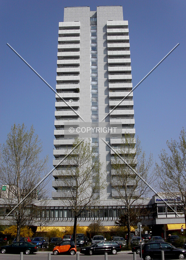Southern side of the building