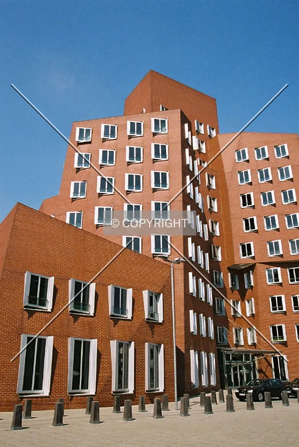 Front view of the building