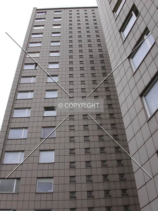 Back side of the building