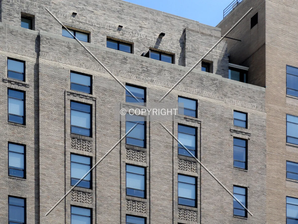 Southern facade detail