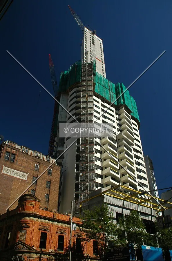 View from corner of Liverpool and George Streets