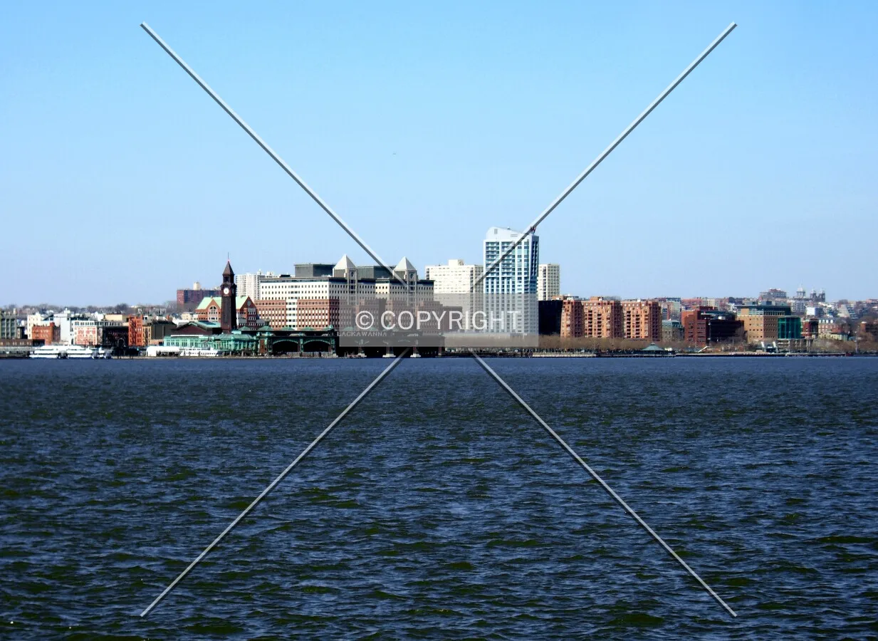 Central Hoboken from the southeast
