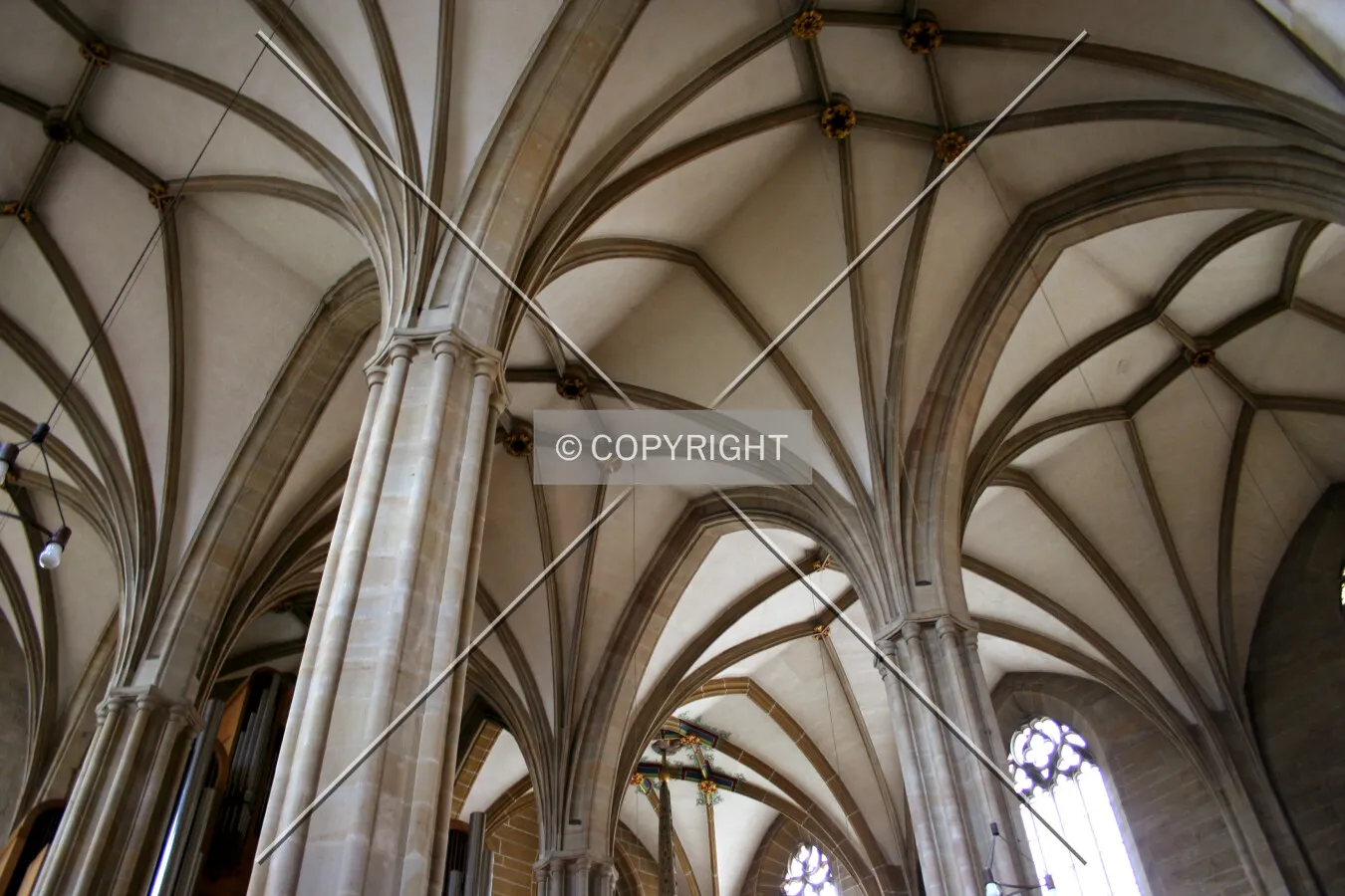Vaulting over the nave