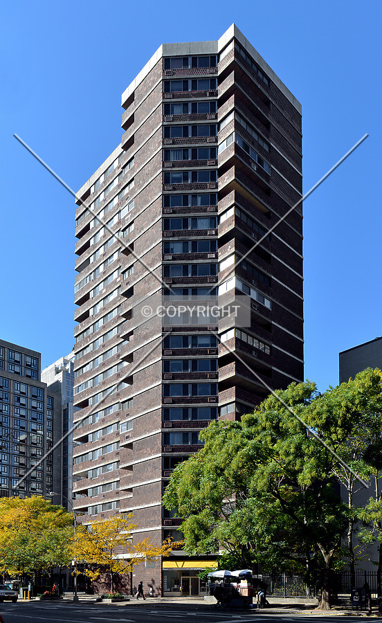 View from the northeast at 1st Avenue and 24th Street