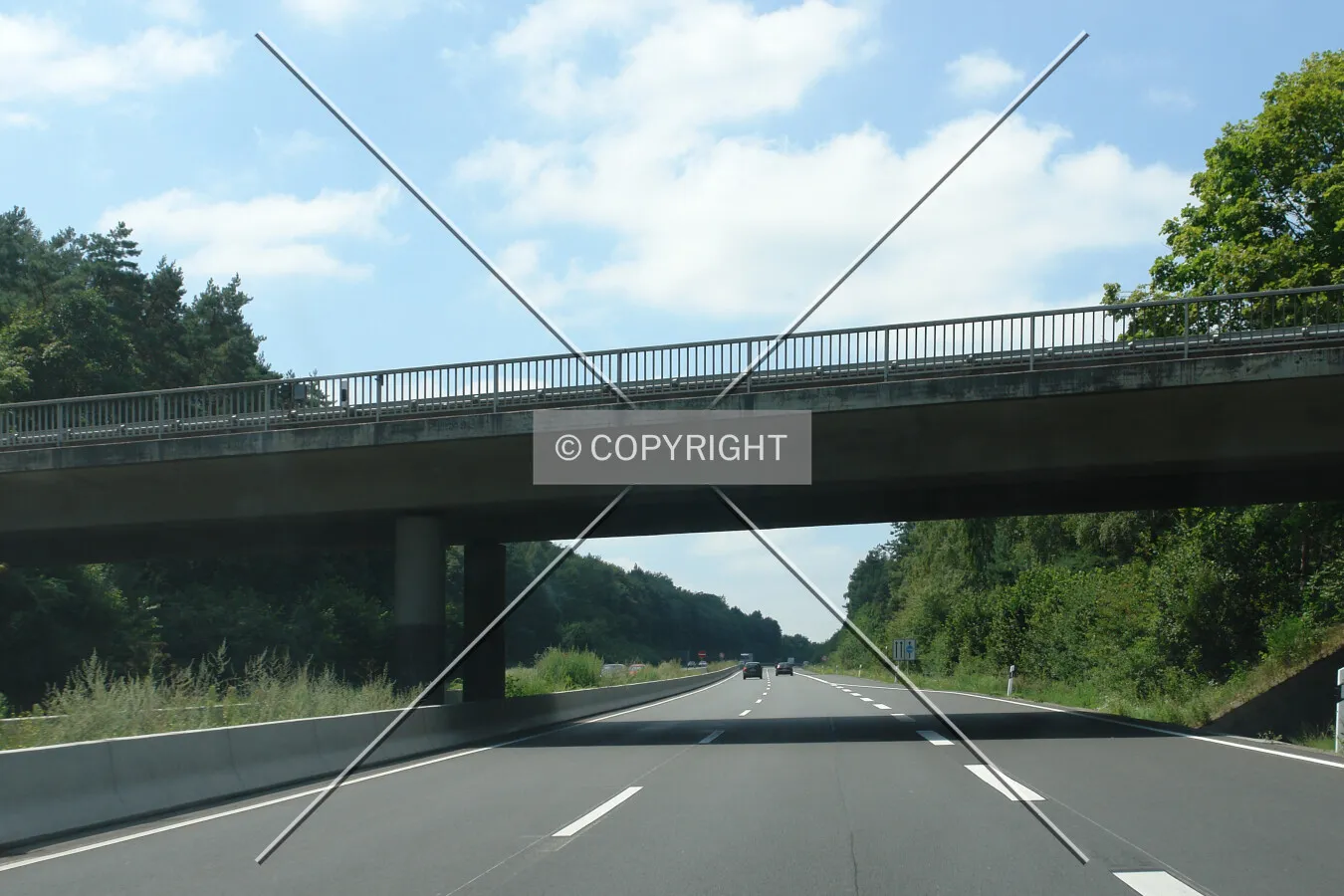 Bridge B38 as seen from B26