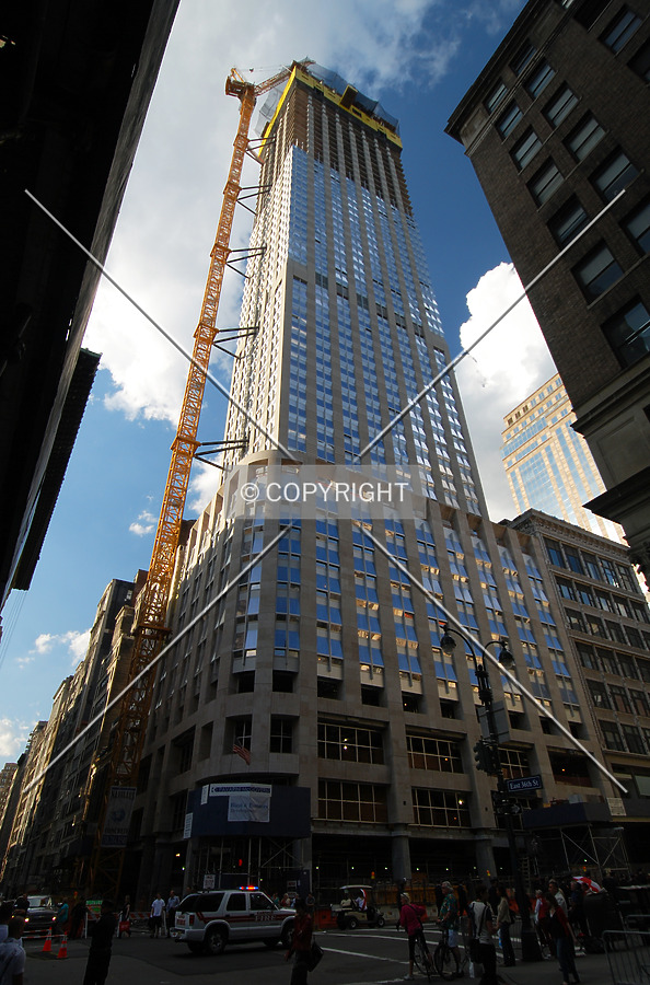 Viewed from the south along 5th Avenue
