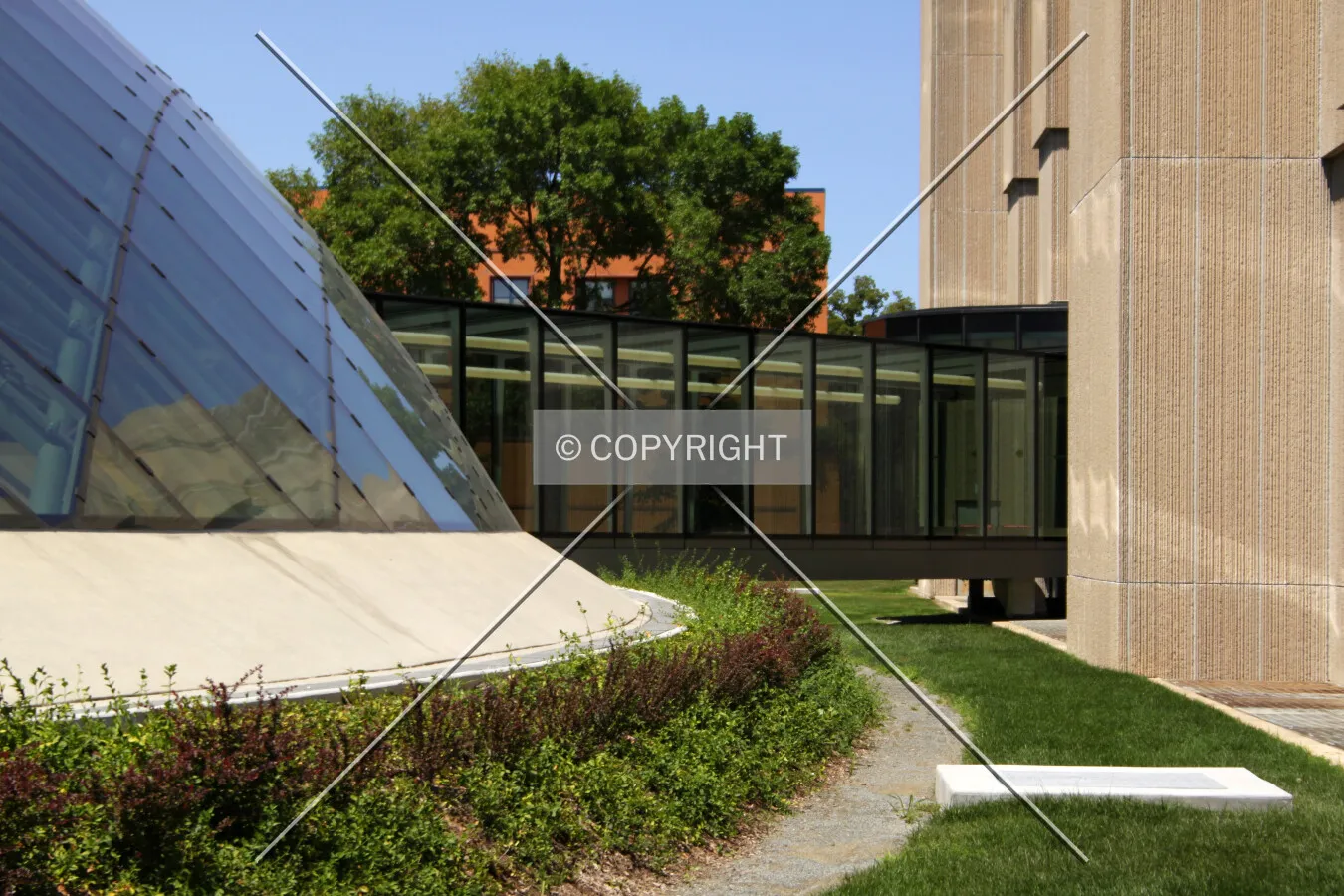 Link from the Regenstein Library to the Mansueto Library