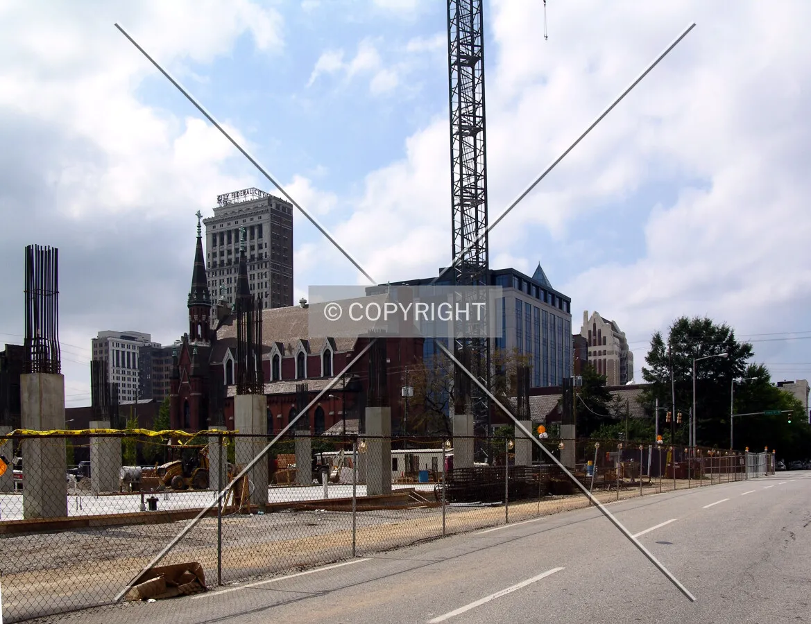 Looking west along 4th Avenue North