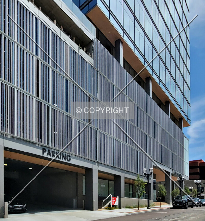 Lower floors from the southwest; August 12, 2023