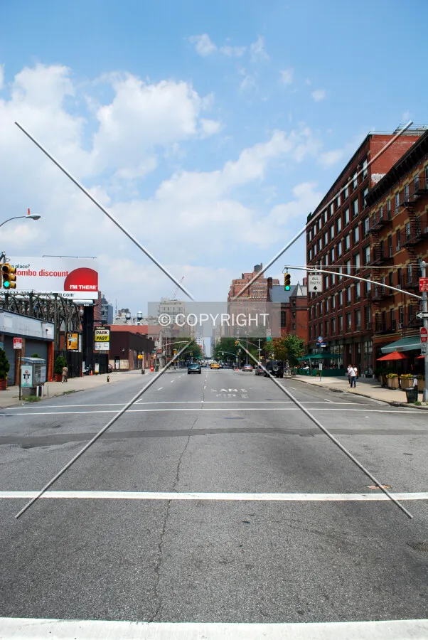 View northward from Chelsea