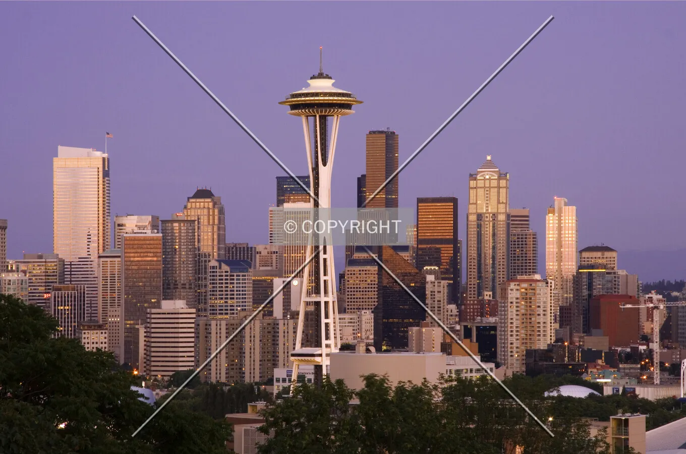 Downtown from Kerry Park