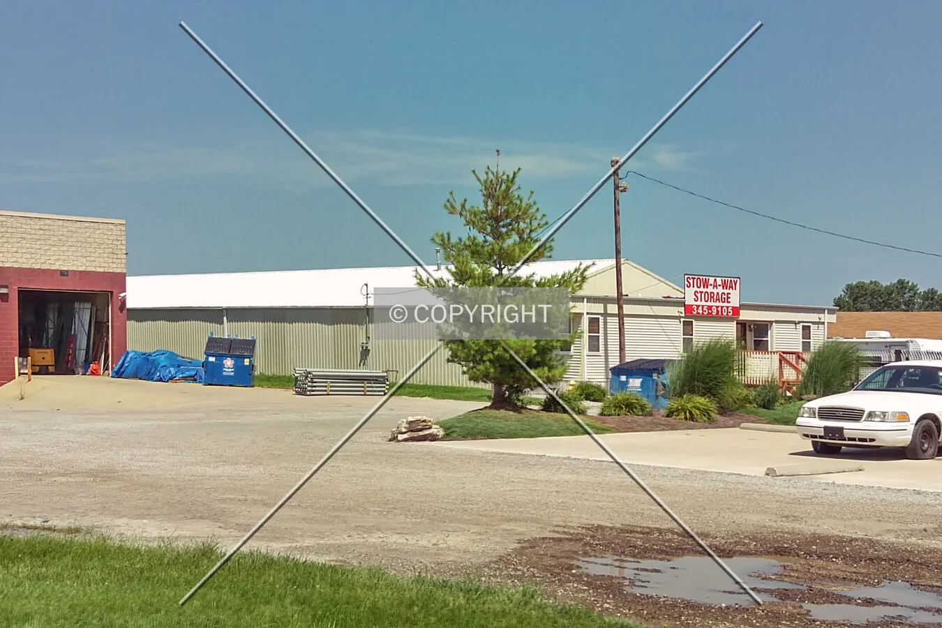 View from the southeast; July 13, 2015