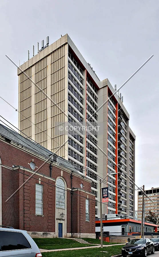Southeast view during renovation; October 13, 2018