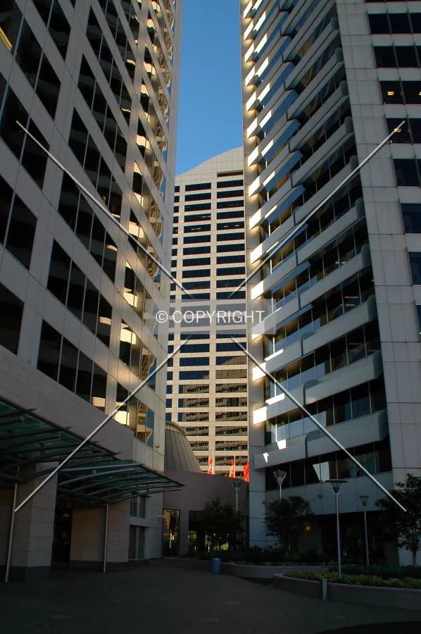Entrance plaza