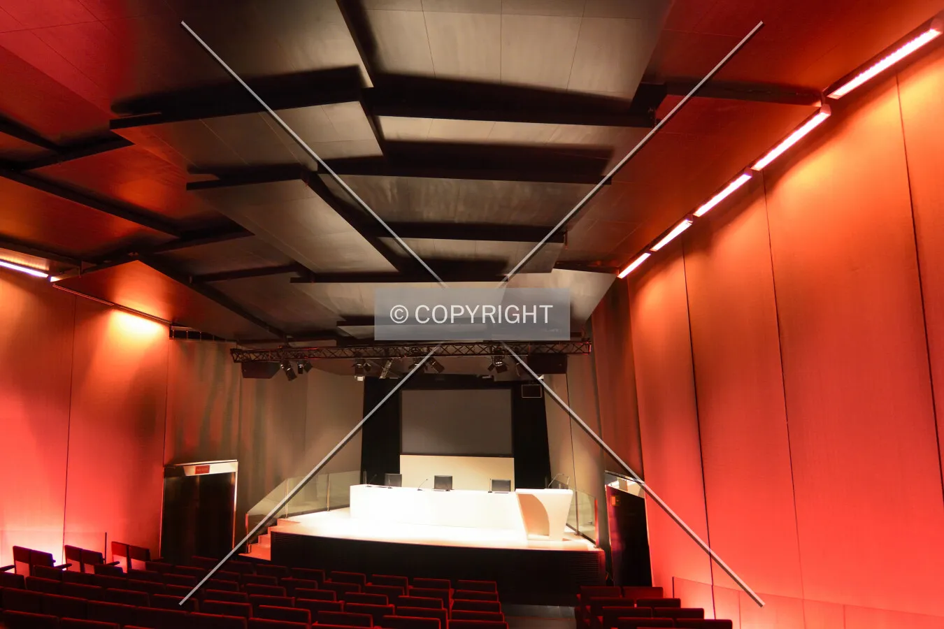 Auditorioum inside the building