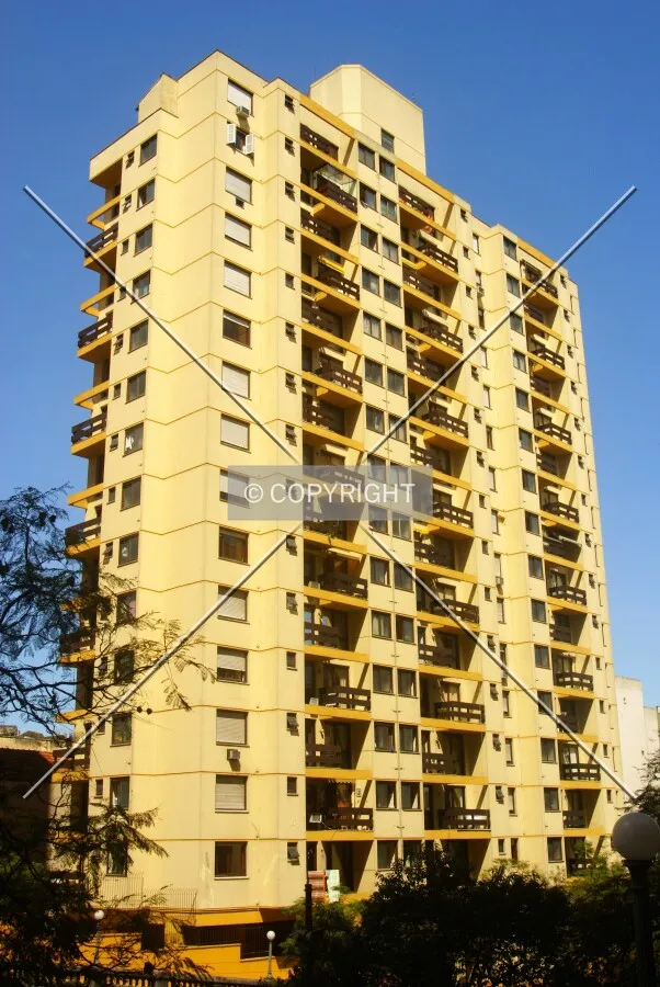 View from across Borges de Medeiros Avenue
