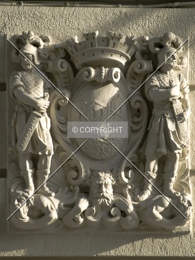 Detail on northern façade