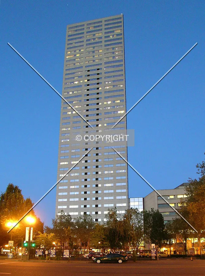 As seen from Broadway