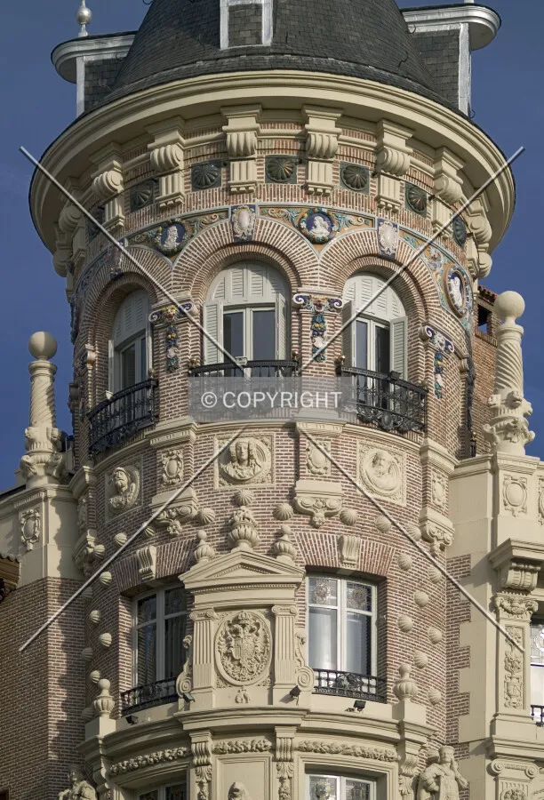 Mid body of the tower