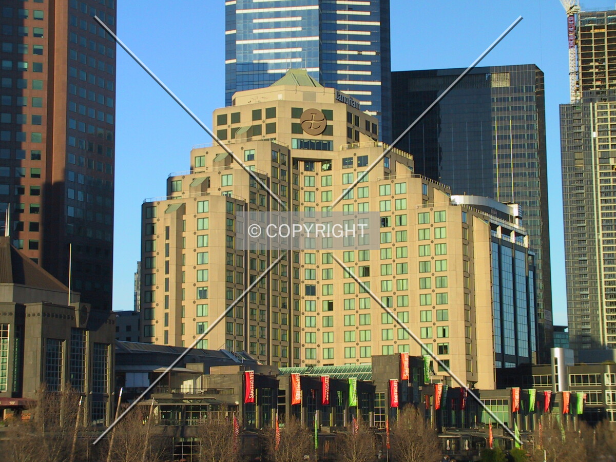 View southwest from Flinders Walk