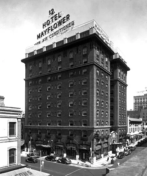 View from the southeast