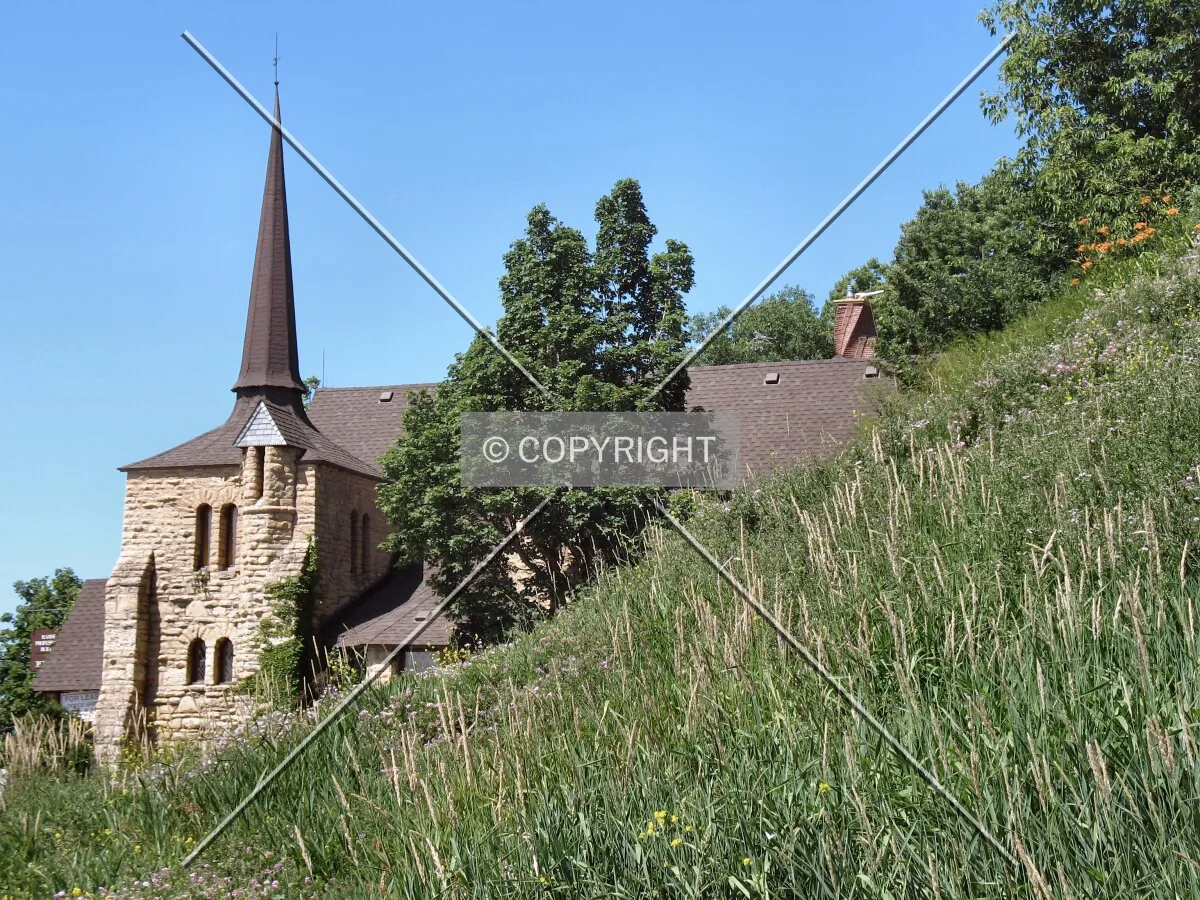 Rising from the side of Ramsey Hill