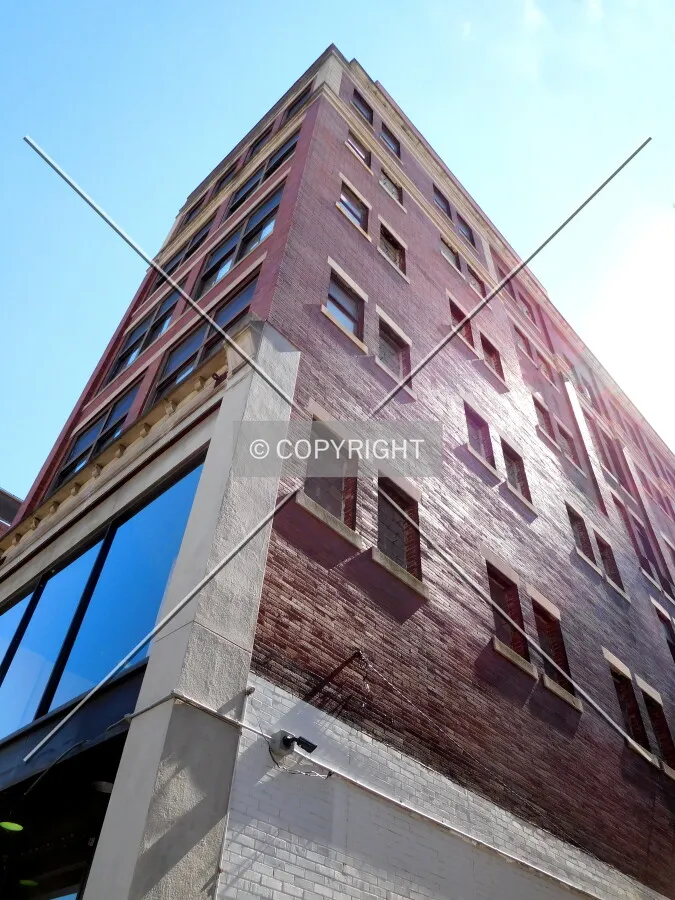Northwest corner from Main Street