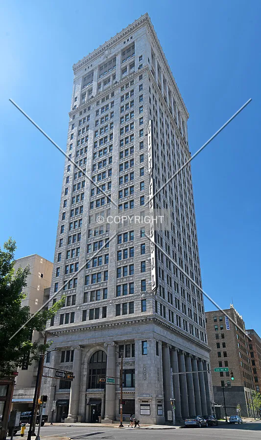 View from the southeast