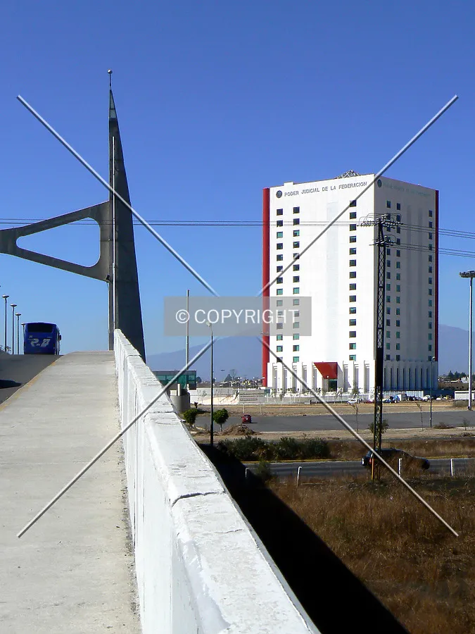 View from the east