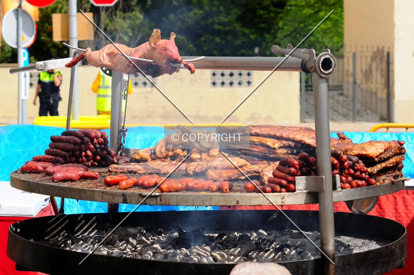 Old style bbq