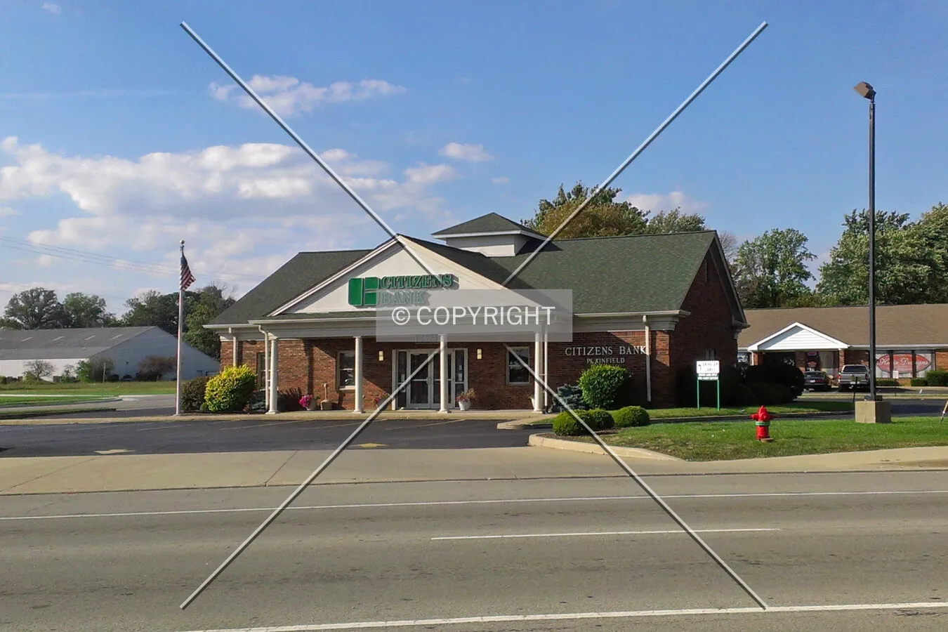 View from the south; September 28, 2014