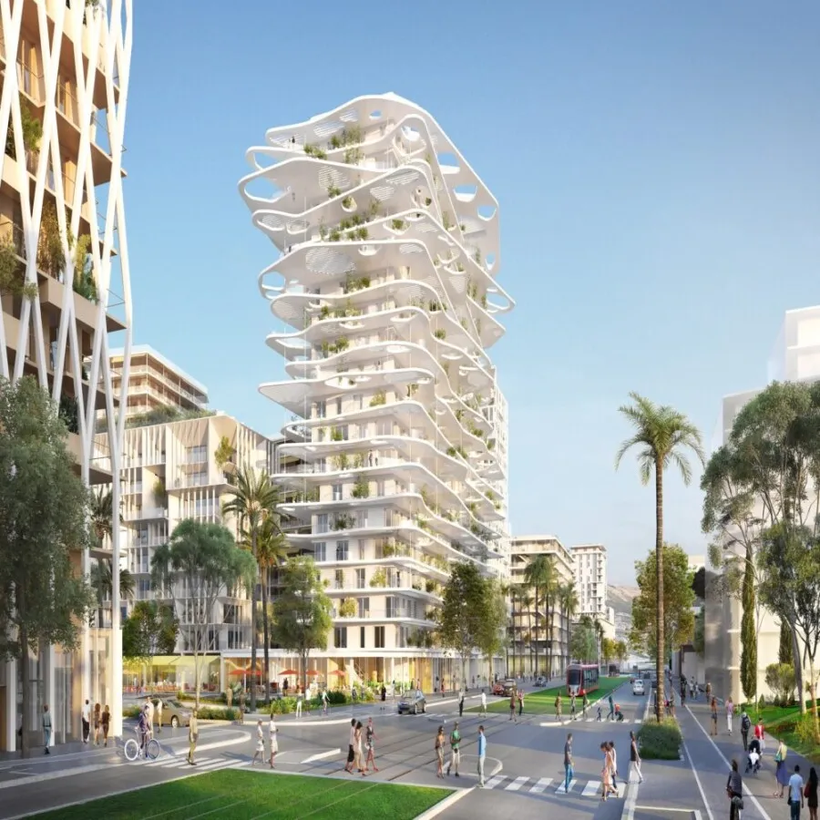 First rendering of the project.
